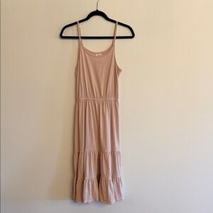 Knox Rose Light Pink Midi Dress